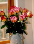 roses in vase 2