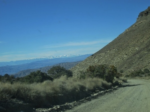 Heading into Death Valley, CA